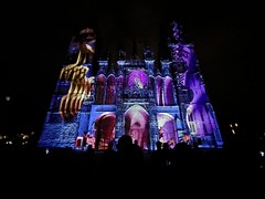 Illumination cathédrale de Rouen - Photo of Le Mesnil-Esnard