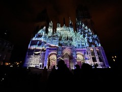 Illumination cathédrale de Rouen