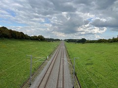 High speed line at Antoing - Photo of Maulde