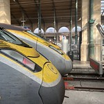 Noses of Siemens Velaro e320 trains at Paris Nord