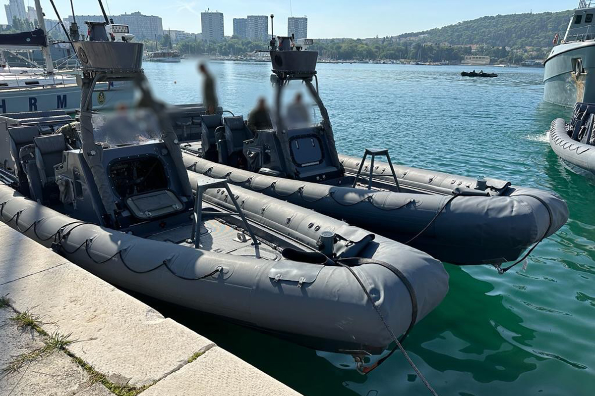 Moderne i moćne RIB brodice za pripadnike Zapovjedništva specijalnih snaga