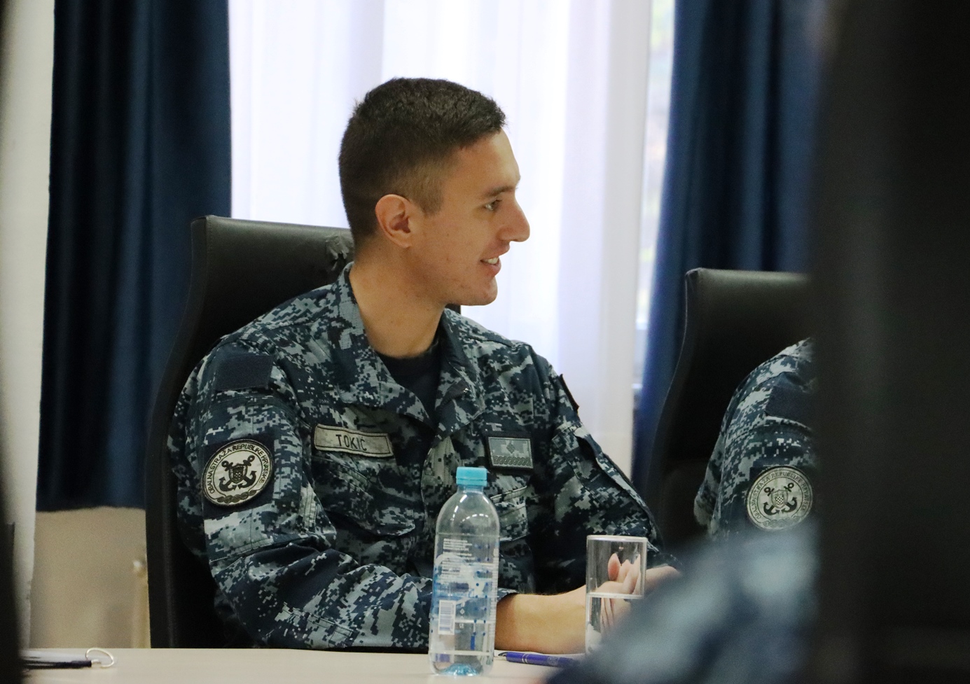 Zapovjednik HRM-a primio prvu generaciju časnika koji su završili studij Vojno pomorstvo