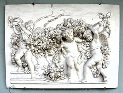 Montreuil, relief vintage en marbre 