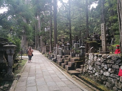 Begraafplaats in Koyasan