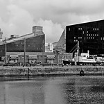 A View of Liverpool from the Docks by JOHN REDDINGTON
