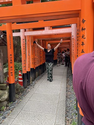 Ik bij Fushimi Inari