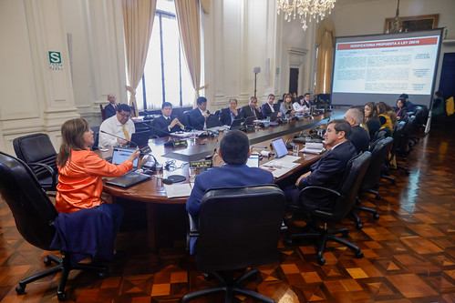 Sesión del Consejo de Ministros.