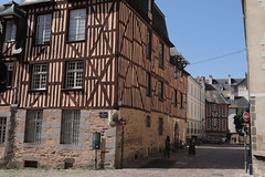 Timber frame buildings - Rue du Griffon, Rennes