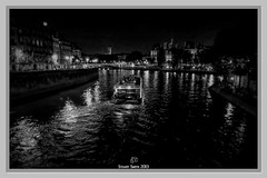 Tour Boat River Seine, Pont Saint Louis, Île-de-France, Paris, France