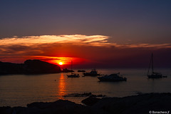 _coucher de soleil sur l-ilot Capense-04 - Photo of Rogliano