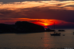 _coucher de soleil sur l-ilot Capense-05 - Photo of Morsiglia