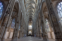 View down the nave towards the apse - Photo of Saint-Aubin-Celloville