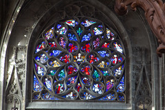 Rose window - Photo of Les Authieux-sur-le-Port-Saint-Ouen
