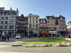 Buildings on Place du Vieux Marché - Photo of Grand-Couronne
