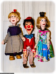 Les Marionnettes Sauvages @ Lasauvage - Exposition de Marionnettes - Photo of Gorcy