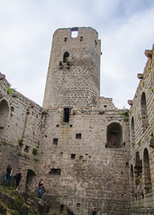 Des étages difficiles à atteindre - Château du Haut-Andlau