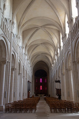 Looking down the nave towards the apse