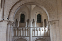 Romanesque arch and columns