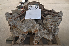 Remains of BMW801 engine from an Fw190. D-Day Wings museum, 10-7-2022 - Photo of Brouay