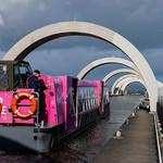 02. Barge at the Falkirk Wheel by Morna Rees