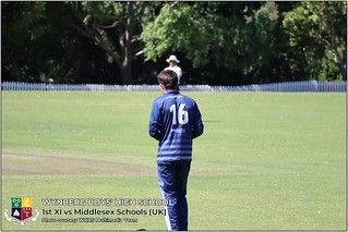 WBHS Cricket: 1st XI vs Middlesex Schools (UK)