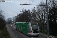 Bombardier TVR (Transport sur voie réservée) – Keolis Grand Nancy / STAN (Service de Transport de l’Agglomération Nancéienne) n°3 - Photo of Maizières
