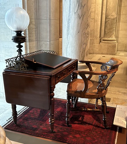 The Desk of Charles Dickens — before 1870