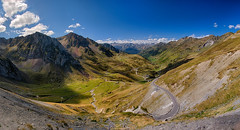 Westerly view from the Col du Tourmalet - Photo of Viella