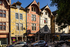 Rue Émile-Zola, Troyes, Champagne, France