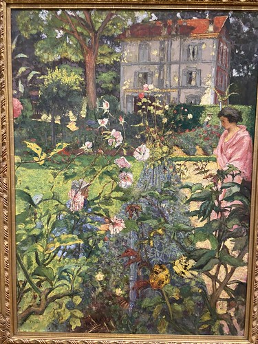 Garden at Vaucresson by Vuillard