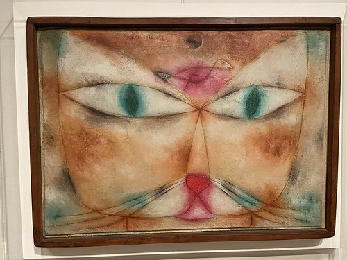 Cat and Bird by Paul Klee