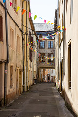 Grand Rue, Sierck-les-Bains, Lorraine, France