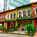 Old houses in Singapore