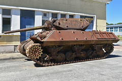 M10 GMC at Musée des Blindés, Saumur, France