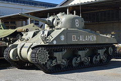 M4A4T(75) Sherman ‘8’ “EL-ALAMEIN” at Musée des Blindés, Saumur, France