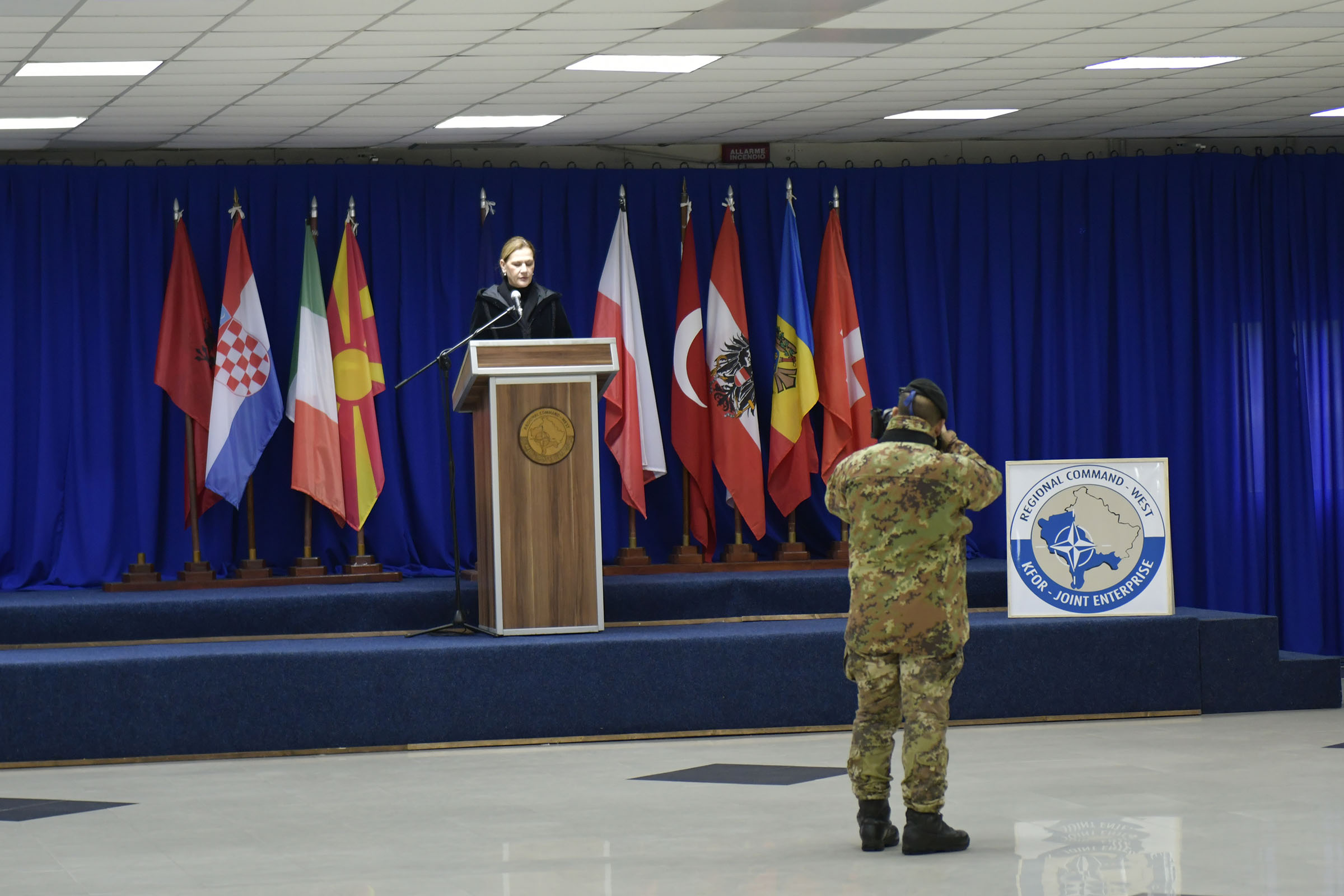 Primopredaja dužnosti zapovijedanja HRVCON-om u operaciji potpore miru KFOR