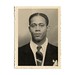 Pasfoto van een onbekende Surinaamse man, vermoedelijk te Suriname