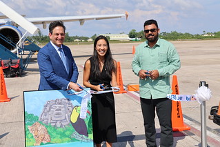 JetBlue Inaugural Flight from New York City to Belize