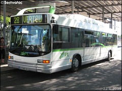 Heuliez Bus GX 317 GNV – Semitan (Société d'Économie MIxte des Transports en commun de l'Agglomération Nantaise) / TAN (Transports de l'Agglomération Nantaise) n°516