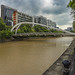 Robertson pedestrian bridge across the Singapore river