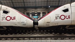 TGV 834 & 858 SNCF GARE DE BORDEAUX SAINT JEAN - Photo of Lignan-de-Bordeaux