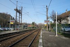 Gare SNCF @ Grésy-sur-Aix - Photo of La Chapelle-du-Mont-du-Chat