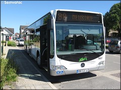 Mercedes-Benz Citaro – CTA – Compagnie des Transports de l’Atlantique (Veolia Transport) / TAN (Transports de l-Agglomération Nantaise) n°7807 - Photo of Port-Saint-Père