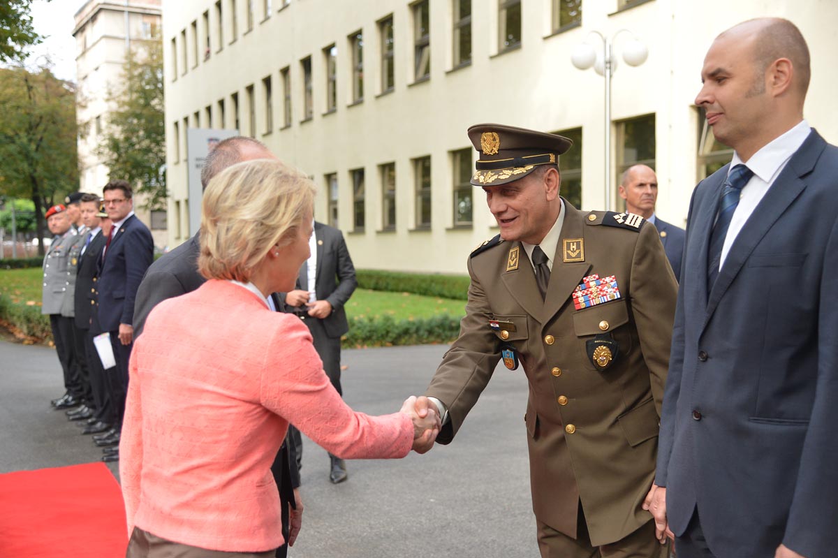 Ministrica obrane Savezne Republike Njemačke u posjetu MORH-u