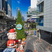 Christmas tree in front of Terminal 21 shopping mall in Bangkok, Thailand