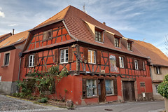 Red house in Heiligenstein