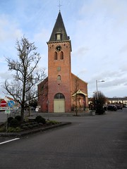 Leers-Nord Église l'église Saint-Vaast. Belgique