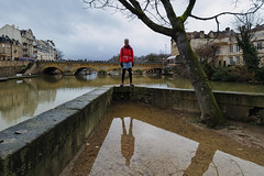 La Moselle - Pont Moyen - Photo of Hauconcourt