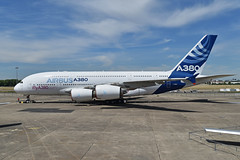 Airbus A380-841 -F-WWDD- - Photo of Groslay