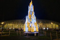Christmas decorations in Strasbourg - Photo of Reichstett